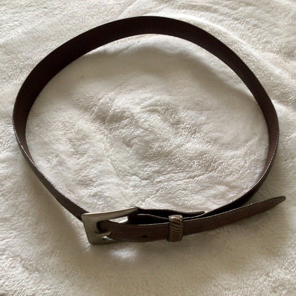 Coach Accessories Coach Genuine Lizard Belt Poshmark